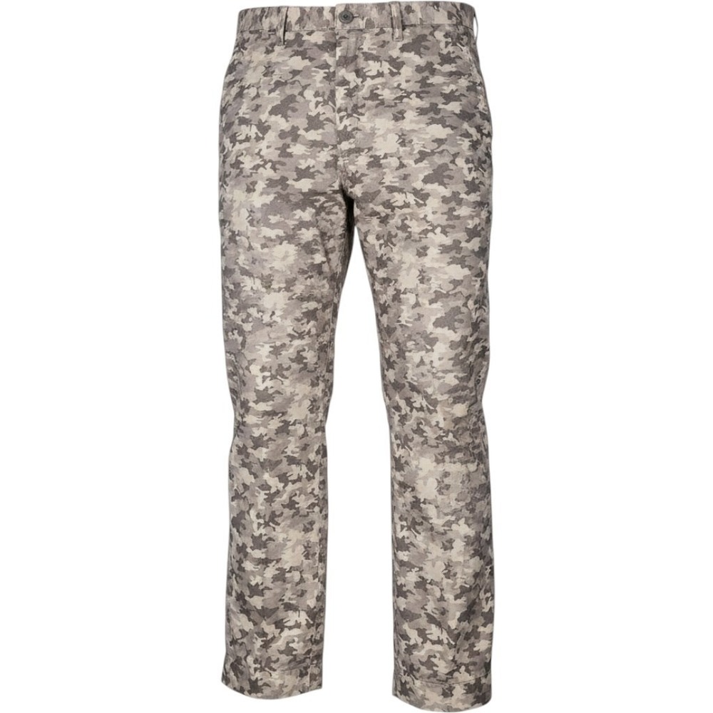 Polo Golf Ralph Lauren Pleated Trousers Pants Gray Patterned Mens 32x31